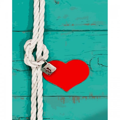 Картина по номерам "Замок любви" 40х50 см (Strateg)