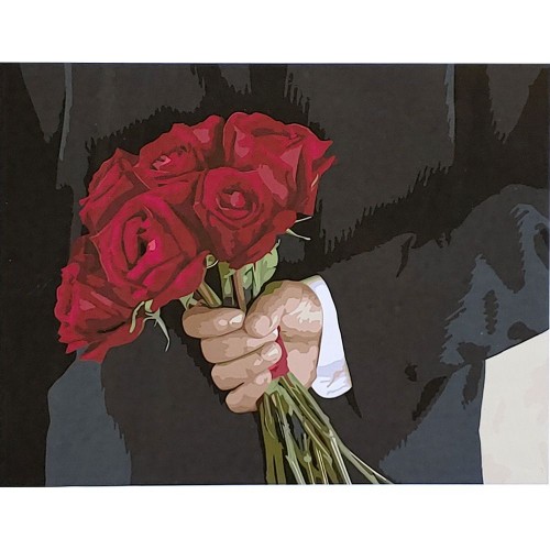 Картина по номерам "На свидание" 40х50 см (Strateg)