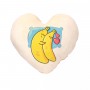 Подушка плюшева Серце "Банани в обіймах" 44*40 см (Strateg)