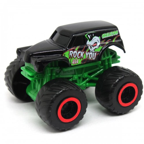 Машинка металлическая мини, на крупных колесах (черная) (MiC)