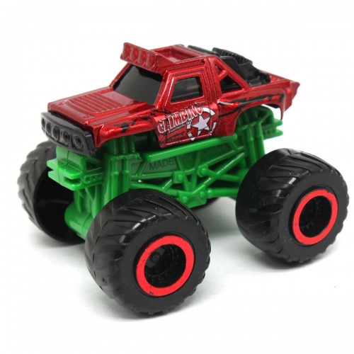 Машинка металлическая мини, на крупных колесах (красная) (MiC)