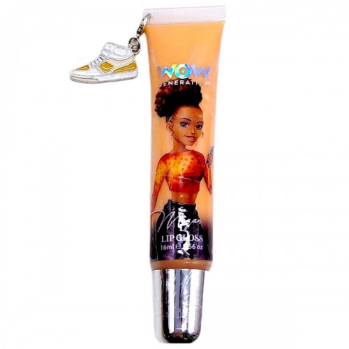 Блиск для губ із шармом "МІС" (ПОМАРАНЧЕВИЙ) (MiC)