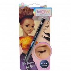 Подводка для глаз + штампик, микс видов (Цветок)