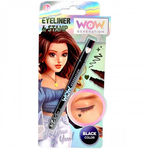 Підводка для очей + штампик, мікс видів (СЕРЦЕ) (MiC)