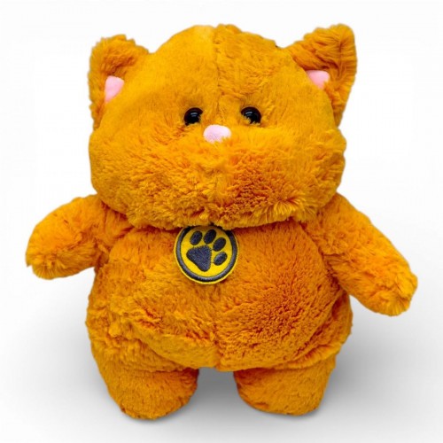 Мʼяка іграшка "Кіт Пуховичок" 34 см (РУДИЙ) (Nikopol)