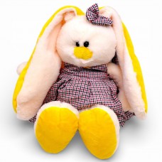 Мяка іграшка Зайка Соня 35 см (КРЕМОВА)