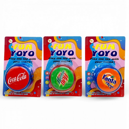 Іграшка "Йо-йо" мікс видів в асортименті, з підсвіткою (9*3*14см) (МІС)