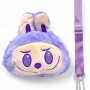 Мяка іграшка-сумочка "LABUBU/ЛАБУБУ" (Бузковий) (MiC)