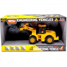 Іграшка будівельна машинка Бульдозер зі світлом і звуком масштаб 1:16