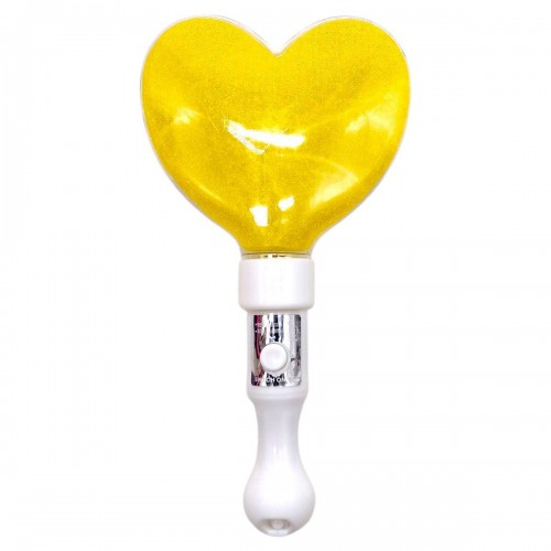 Іграшка зі світлом "СЕРЦЕ" 21 СМ (ЖОВТА) (MiC)