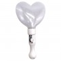 Іграшка зі світлом "СЕРЦЕ" 21 СМ (Біла) (MiC)