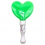 Іграшка зі світлом "СЕРЦЕ" 21 СМ (ЗЕЛЕНЕ) (MiC)