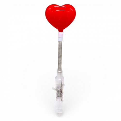 Іграшка зі світлом "Серце" 25,5 см (ЧЕРВОНЕ) (MiC)
