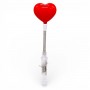 Іграшка зі світлом "Серце" 25,5 см (ЧЕРВОНЕ) (MiC)