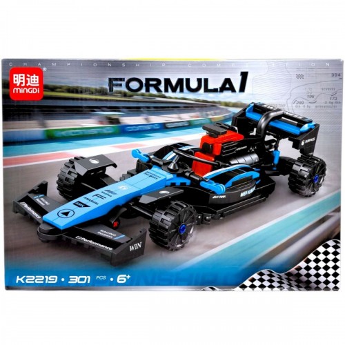 Конструктор "Спорткар", 301 деталей, в коробці 36х8х25 см (mingdi)
