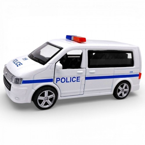 Машина "Полиция" металлическая инерционная, озвученная со светом (MiC)