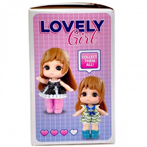 Лялька-сюрприз Lovely Girl, 7 см, імітація скляних очей, аксесуари (мікс видів) (MiC)