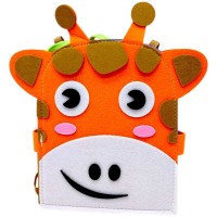 Логическая папка (фетр, часы, застежки, счеты, шнуровка, ремешок)