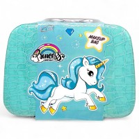 Набор аксессуаров в чемодане: духи+часы 