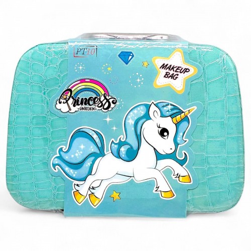 Набор аксессуаров в чемодане: духи+часы "Принцесса Единорог" (Мятный) (MiC)