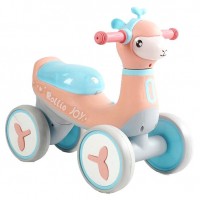 Велобег JOY 4-х колесный (колеса PU, рама сталь/пластик, УКРАИНСКОЕ ОСВУЧЕНИЕ и подсветка, в коробке)