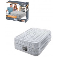 Велюровий матрац (152х203х51см), вбудований електронасос, двоспальний