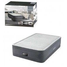 Велюровий матрац 137х191х46 см, вбудований електронасос, Півторамісний