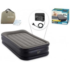 Велюровий матрац (розмір 99х191х42 см, вбудований електронасос 220V, односпальний)