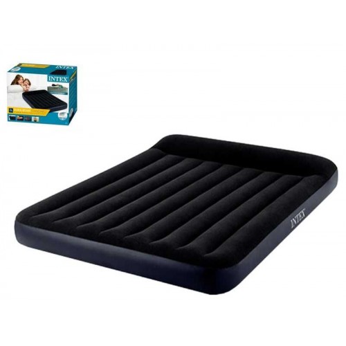 Велюровый матрац (137х191х25 см), півторамісний (Intex)