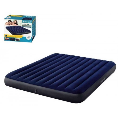 Intex Надувний матрац 64755 (2) 183 x 203 x 25 см., двомісний, в коробці (Intex)