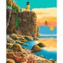 Картина по номерам "Маяк Сплит-Рок" 40x50 см (art craft)