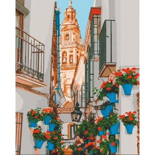 Картина по номерам "Солнечная Испания" 40х50 см (art craft)