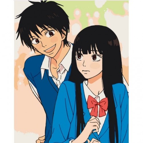 Картина по номерам "Аниме. Достучаться до тебя" 40х50 см (art craft)