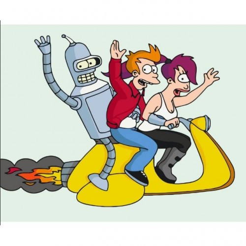 Картина за номерами "Футурама" 40х50 см (art craft)