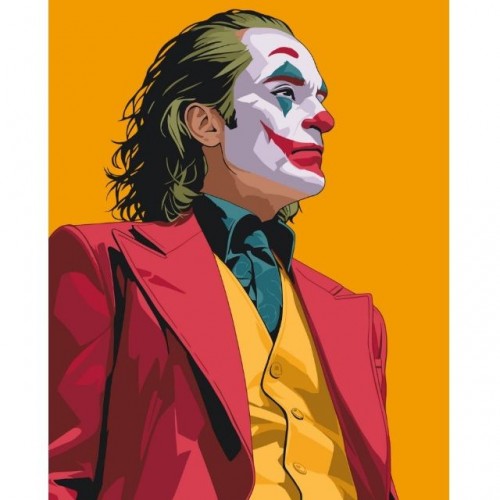 Картина по номерам "Загадочный Джокер" 40х50 см (art craft)