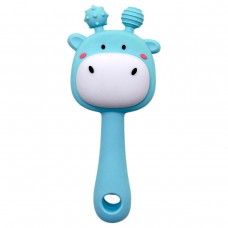 Силіконовий прорізувач-брязкальце Жираф (МʼЯТНИЙ)