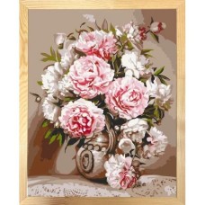 Картина по номерам с багетной рамкой 