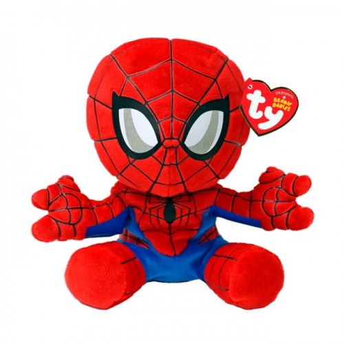 Детская игрушка мягконабивная "Marvel. Человек-паук" 15 см (TY)
