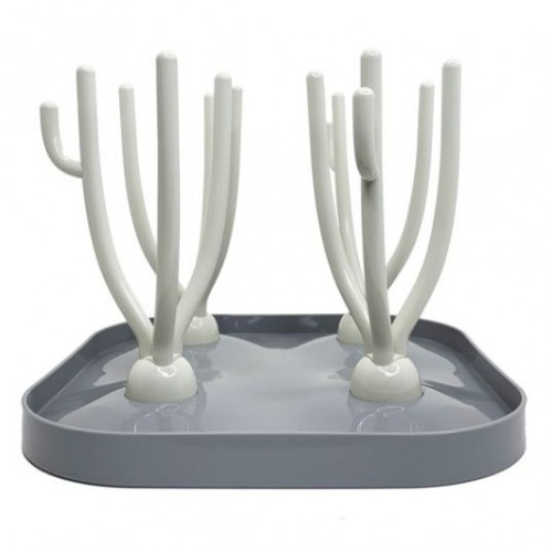 Сушка для детских бутылочек "Кактус" (белая) (Mega Zayka)