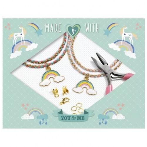 Набір для виготовлення браслетів дружби "Веселка Куміхімо" (Djeco)