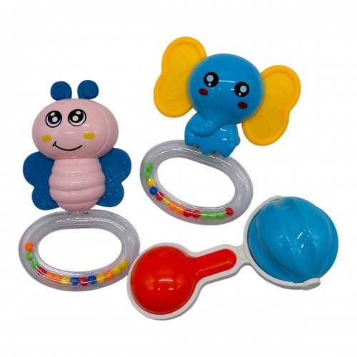 Набір брязкалець, в кульку 3 шт. р.23x17 см (YG Toys)