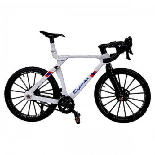 Велосипед металевий в коробці р.13x5,4x9,4см (БІЛИЙ) (MiC)