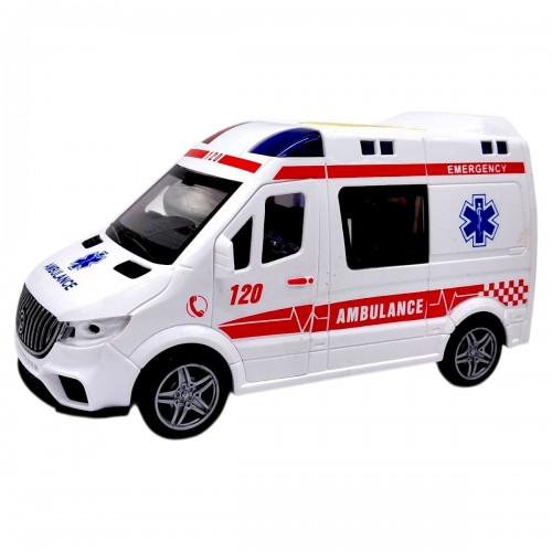 Машина інерційна озвучена, зі світлом (ШВИДКА ДОПОМОГА) (MiC)