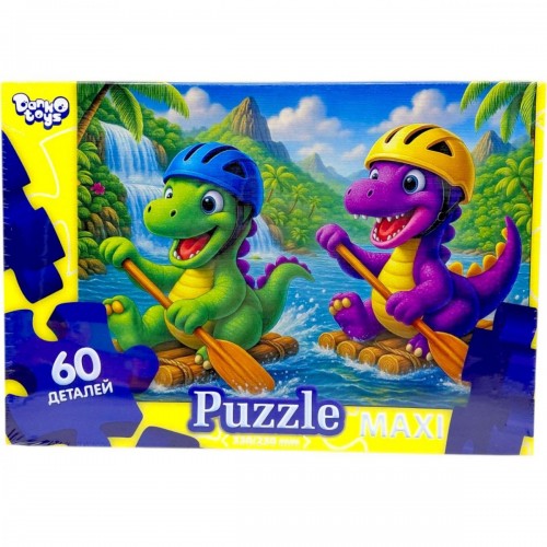 МАКСІ ПАЗЛИ на 60 ЕЛЕМЕНТІВ (ГРЕБЛЯ) (Dankotoys)