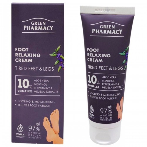 Крем-гель для ніг "Green Pharmacy" 75 мл, розслабляючий (Green Pharmacy)