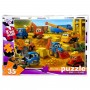 МʼЯКІ ПАЗЛИ 35 ЕЛЕМЕНТІВ (БУДІВЕЛЬНА ТЕХНІКА) (Dankotoys)