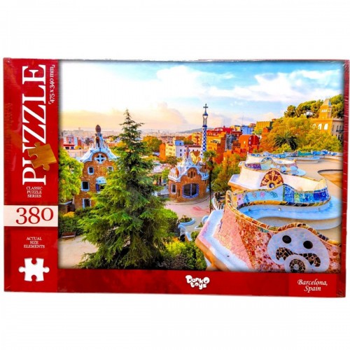 ПАЗЛИ, 380 ЕЛЕМЕНТІВ для дітей та дорослих (МІСТО) (Dankotoys)
