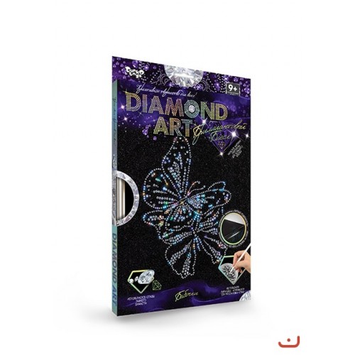 Набір для креативної творчості "DIAMOND ART", "Метелики" (MiC)