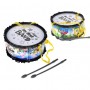 Детский барабан размер 21x21x10 см (микс) (YG Toys)