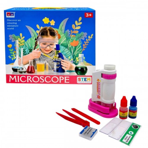 Микроскоп в коробке р.27,6x8,5x24,2 см (YG Toys)